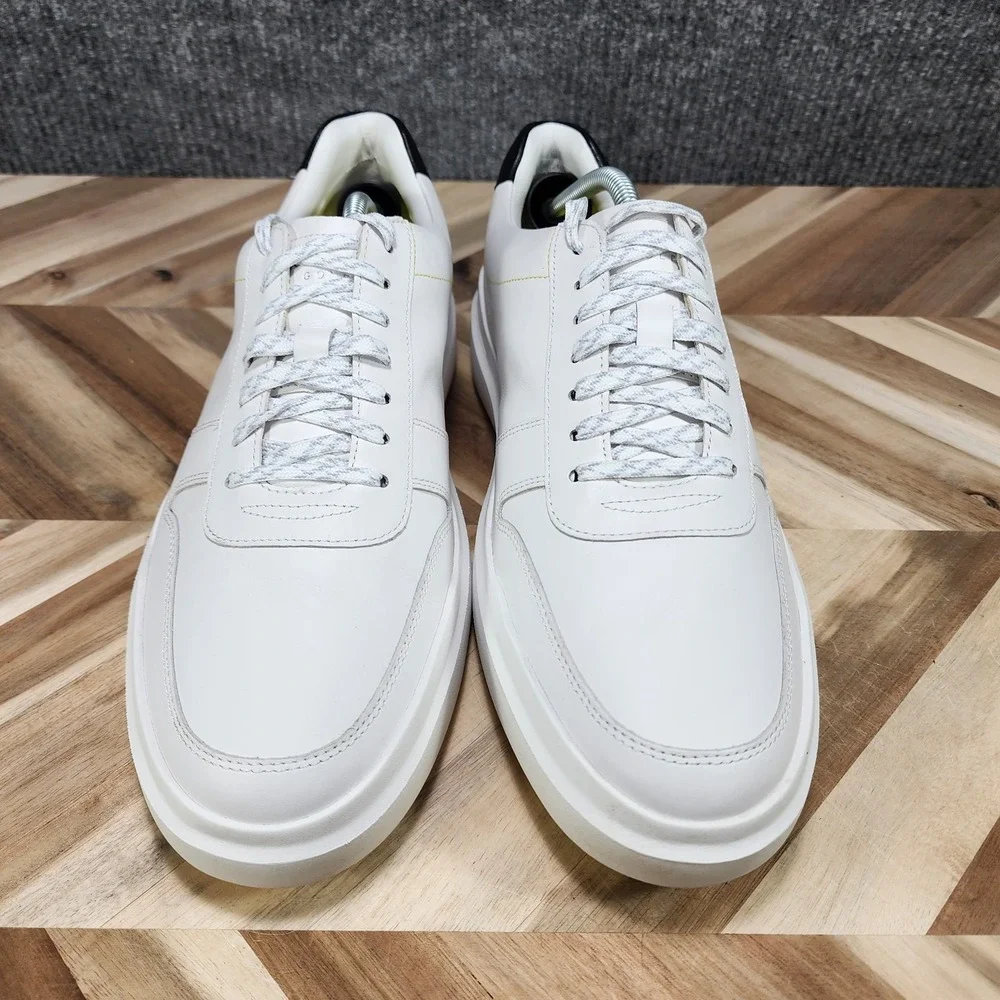 Cole Haan Golf Grand 360 Men's 11.5 White Leather Sneaker Athletic Shoes  C34305